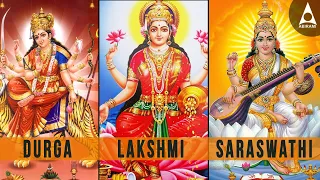 Durga Lakshmi Saraswathi mantram - Lyrics Video - Daily Sloka - Meditation Chants -Devi Sthothramala
