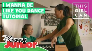 The Jungle Book | ‘I Wanna Be Like You’ Dance Tutorial 🌴 | Disney Junior UK x This Girl Can