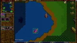 Warcraft 2 High Seas Combat 4v4