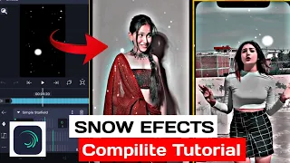 Snow efects Tutorial Alightmotion | Simple Starfield Efect Alightmotion Tutorial |