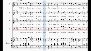 Tollite Hostias, bass, Oratorio de Noël, Camille Saint-Saëns