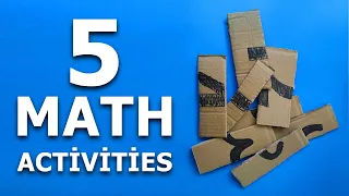 Math Activities For 4 Year Old Learning Activities - DIY GAMES FOR TODDLERS