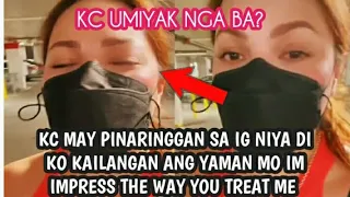 KC CONCEPCION MAY PINARINGGAN SA IG NIYA HINDI DAW SIYA NA IMPRESSED SA YAMAN NIYA