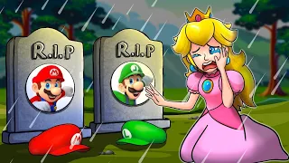 Goodbye Mario & Luigi - Mario, Please Don't Leave Me - Peach Sad Story - Super Mario Bros Animation