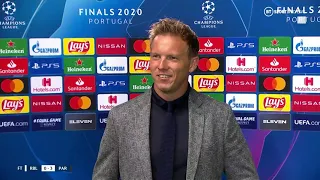 Nagelsmann congratulates PSG after Parisians defeat RB Lepizig in Champions League semi-final