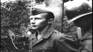 German spy Stephan Kortas is executed by Military Policemen and is carried away c...HD Stock Footage