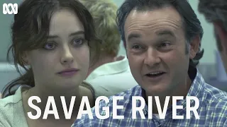 Katherine Langford's character Miki on her first day on the job | Savage River | ABC TV + iview