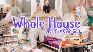 WHOLE HOUSE CLEAN WITH ME // CLEANING MOTIVATION // SUNDAY HOMEMAKING // BECKY MOSS