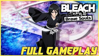 RUKIA KUCHIKI TSUGINOMAI HAKUREN SPECIAL MOVE SKILL FULL GAMEPLAY | BLEACH BRAVE SOULS 4K-60FP