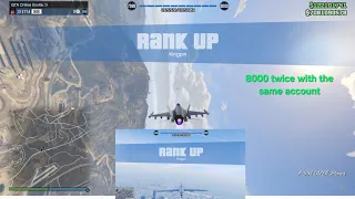 Reaching The Level 8000 TWICE With The SAME Account [Rare old 7981 female character, GTA Online, 4K]