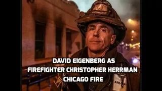 david eigenberg as firefighter Christopher Herrman in chicago fire