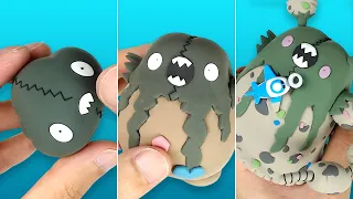 Pokémon Sword & Shield Clay Art: Trubbish line!! Trubbish, Garbodor, Gigantamax Garbodor