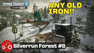 Building The Iron Furnace Silverrun Forest Farming Simulator 22 Let's Play Episode 6