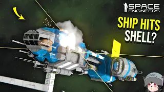 Can a Moving Ship hit a Bullet From the Side? Space Engineers Experiment