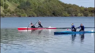 US Sprint Canoe Trials - Womens C2 500m Final