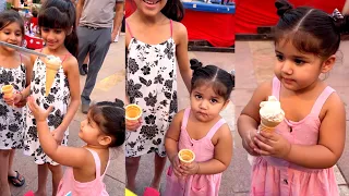 Karanvir Bohra Daughter Gia Vanessa Snow's Cutest Ice Cream Prank Video