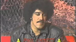Phil Lynott (Thin Lizzy) approx. November 1985 Interview (30 of 100+ Interview Series)