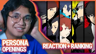 Ranking EVERY Persona Opening! | Persona Never Misses