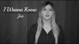 I Wanna Know - Joe (acoustic cover)