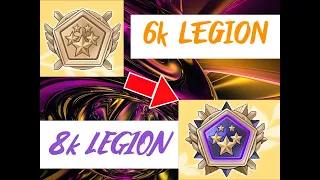 6k Legion to 8k Legion Push (FAST AND EFFICIENT GUIDE) ll REBOOT Maplestory Leveling 140-200