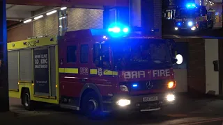 [HI-LOs] London Fire Brigade Islington Pump Ladder + FRU FULL HOUSE Turnout to High-Rise Incident