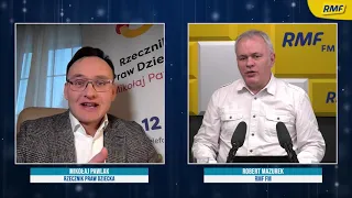 Ile trwa doba telefonu zaufania dla dzieci? Robert Mazurek sprawdza  podczas programu na żywo