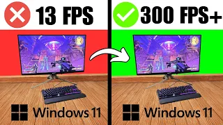 How To Optimize Windows 11 For Gaming (FPS Boost & LESS LAG!)
