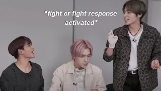 wayv xiaojun being defensive for 5 minutes