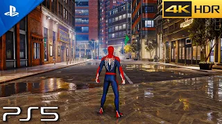 (PS5) SPIDER-MAN REMASTERED Gameplay | Realistic Ultra High Next-Gen Graphics [4K 60FPS HDR]