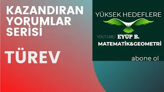 AYT MATEMATİK KAZANDIRAN YORUMLAR TÜREV SORU ÇÖZÜMÜ-1