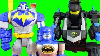 Batman Robot Wars With Transforming Batbot And Mech Robot