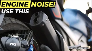 ENGINE NOISE! USE THIS AS REFERENCE TVS APACHE RTR 200 4V