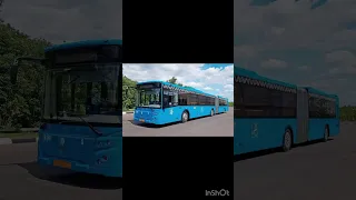 Эволюция автобуса в Москве.