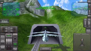 Flying an MC 400 with full throttle through the tunnel