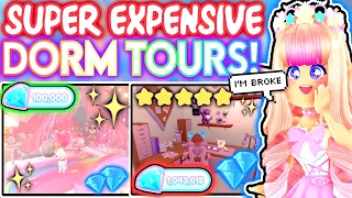 THESE DORMS WILL MAKE YOU FEEL BROKE IN DIAMONDS! 😭 DORM TOURS & IDEAS! ROBLOX Royale High Campus 3