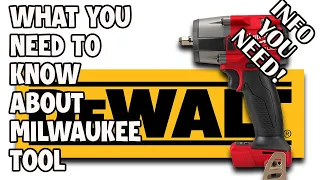 DEWALT OWNS MILWAUKEE TOOL!? What you need to know BEFORE YOU BUY MILWAUKEE TOOL THIS YEAR!!!