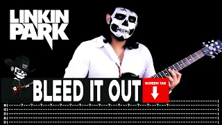 【LINKIN PARK】[ Bleed It Out ] cover by Masuka | LESSON | GUITAR TAB