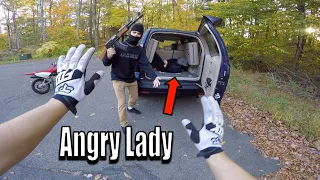 Saved Angry Lady From Trunk Of Stolen Car