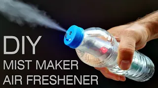 How to make a humidifier using water bottle at home - diy mist maker