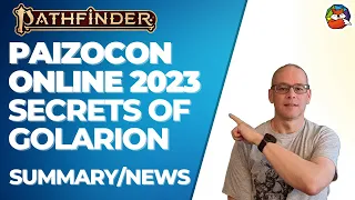 Secrets of Golarion: PaizoCon 2023 Secrets of Golarion Panel!