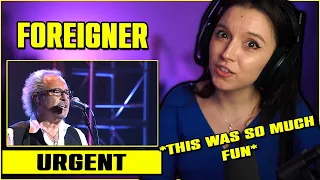 Foreigner - Urgent | FIRST TIME REACTION | 2010 Live