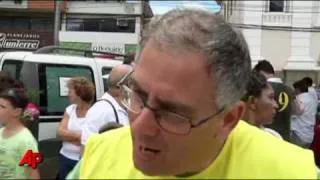Raw Video: Brazil Remembers Landslide Victims