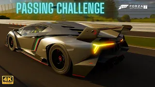 Lamborghini Veneno | ✨Forza Motorsport 7 Passing Challenge✨ | 4K | XSX 🎮