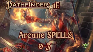 Best Arcane Spells level 0-3