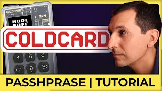 🧰 COLDCARD MK4 | PASSPHRASE | TUTORIAL paso-a-paso y mucho más! (2023)