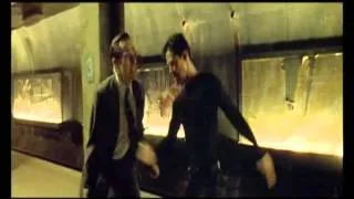 The Matrix - Smith Vs. Neo [SUBWAY SCENE]