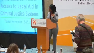 ILAC 2018: Session  8 - Keynote Address by Mrs. Tonier Cain-Muldrow