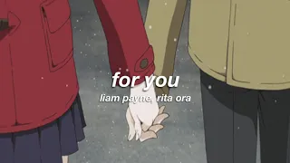 liam payne, rita ora - for you (slowed + reverb) ✧