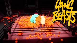 Gang Beasts - Orange Takeover [Father and Son Gameplay]