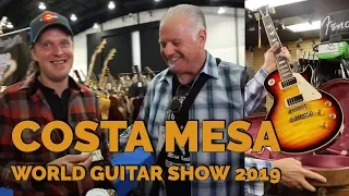 Norm shopping at the Costa Mesa World Guitar Show 2019 | Norman's Rare Guitars